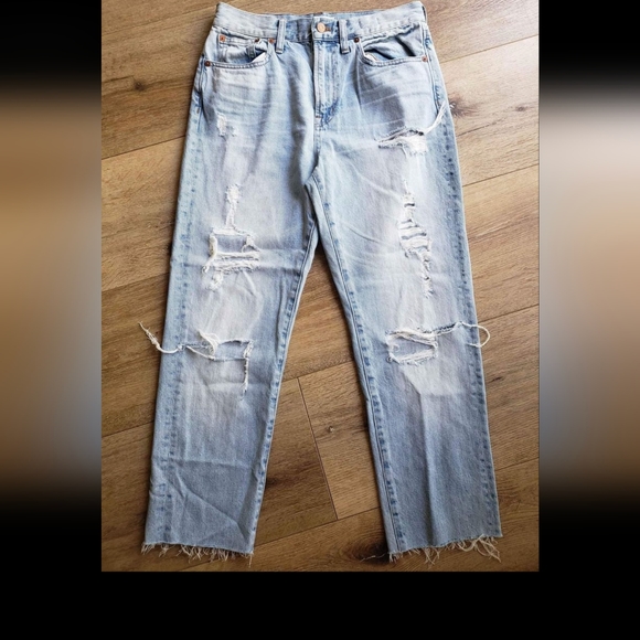 Madewell Perfect Vintage Light Jean Size 27 - Picture 4 of 4